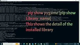 Install pandas/ Use of pip command in cmd 