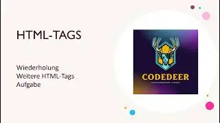 HTML - Teil 4 Programmieren kinderleicht, Wiederholung, HTML Tag,  Attribute, img, a, br, p, h1