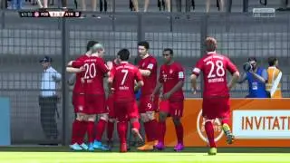 FIFA 16. Профи. Голассо от перекладины.