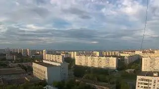 Футаж для видео монтажа (Город с высоты) [Footage for video editing (City from a height)]