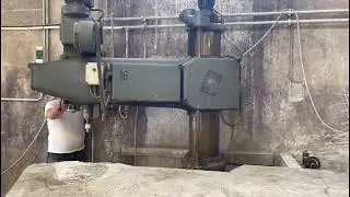 Radial drill for marble