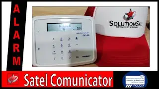 Entering Programme Mode Alarm Satel Telefon line Comunicator / Comunicador de Alarme SATEL