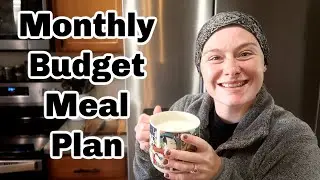 OCTOBER LARGE FAMILY BUDGET MEAL PLAN