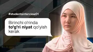 Birinchi o'rinda to'g'ri niyat qo'yish kerak