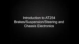 ASE A5 Brakes Class Introduction Lecture