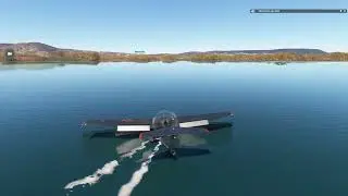 Icon A5 Landing and takeoff on the water.
