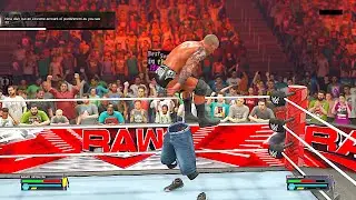 Randy Orton Vs Super Cena(You Can't See Me Mode) WWE 2K23