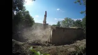 Destroying an old house