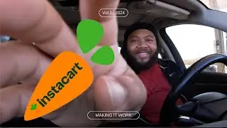 Vlog: First Time Doing Instacart video 2024