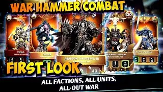 WarHammer Combat First Look IOS/Android Gameplay
