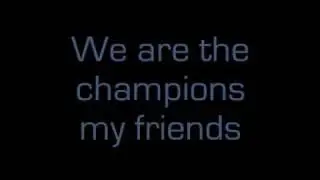Queen - We Are The Champions [lyrics]