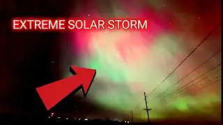 EXTREME SOLAR STORM CAPTURED IN EASTERN IOWA!!!