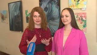 Слияние миров: в Эрмитаже открылась выставка Виктории Лучины и Елены Матвеюк