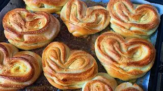 Плюшки с сахаром