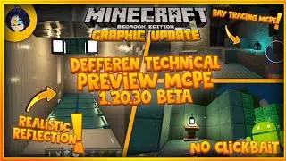 RILIS!! GRAPHIC UPDATE MCPE!! | Minecraft 1.20.30 Beta Preview!!