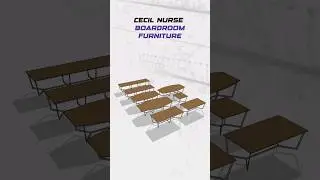 ArchiCAD Boardroom Furniture Objects Pack 