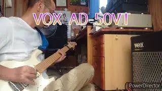 Monkey Man Guitar with MusicmanShilhoette  &  VOX AD50VT