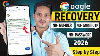 How to recover gmail account | Gmail recovery without verification code | 2 step verification gmail
