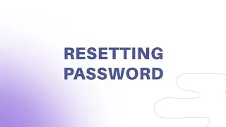 Reset Your Password
