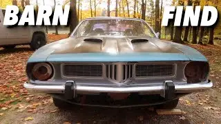 (FOUND & SOLD) 1973 Plymouth Barracuda BARNFIND!