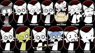 Sprunki WENDA Treat VS Orig/Pyramix/Retake/Human/Swap/Sprunked/Mustard/Corrupt/Para/Sprinkle/Sprunkr