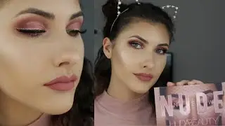 HUDA Beauty The New Nude Palette - Augen Make-up Tutorial  | Pralina Karina