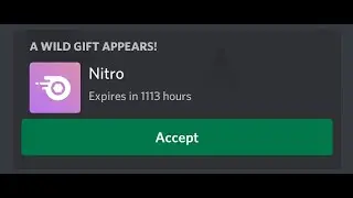 When you ask for free nitro