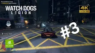 Watch Dogs Legion gameplay walkthrough Part 3 No Commentary Full Game | RTX 4090 i913900K | 4K60 FPS