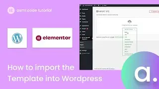 How to import custom Elementor template to your website