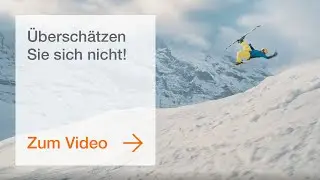 Überschätzen Sie sich nicht & App «Slope Track»