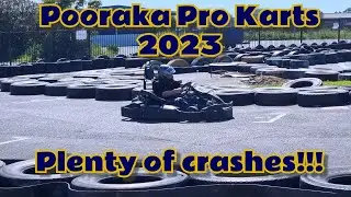 Unforgettable First Go Kart Experience: Pooraka Pro Karts 2023, plenty of crashes.