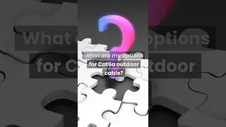 Cat6a outdoor cable.   Options for Cat6a outdoor cable