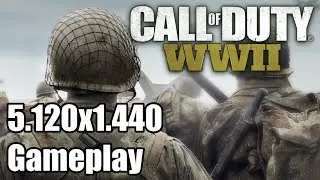Call of Duty WWII Multiplayer Ultrawide Gameplay [5120x1440] [32:9]