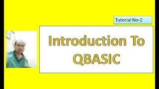 Introduction to qbasic, tutorial #2