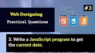 Write a JavaScript program to get current date.