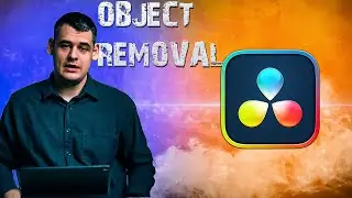 Object Removal in DAVINCI RESOLVE 17 \ FUSION TUTORIAL