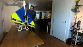 Dual EDF Delta Experiment 2x 3Kw Motor! - Hover Test