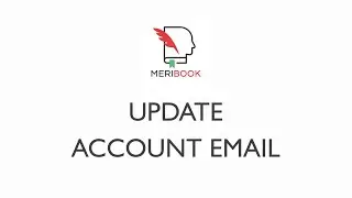 Meribook - Update Account Email