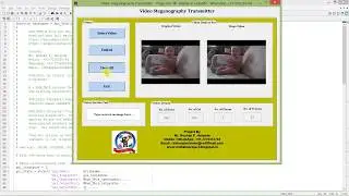 Video Steganography using Matlab Project Code