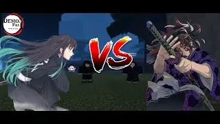 Muichiro Tokito VS Kokushibo ( DEMONFALL ROBLOX )