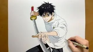 How to Draw Okkotsu Yuta from Jujutsu Kaisen | step by step | Draw anime | Anime Drawing