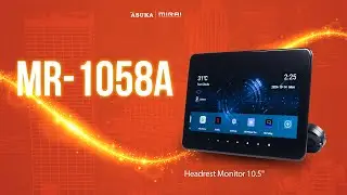 Headrest Canggih Terbaru Dari Mirai Dengan Resolusi 4K | Headrest Mirai MR-1058A