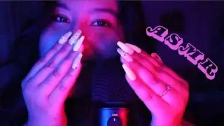 Sticky, Wet, Chewing & Inaudible Mouth Sounds! 😴 [With Mic Scratching, Hand Movements & Hand Sounds]