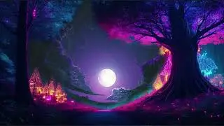 Moonlit Portal: A Journey Into Tranquility