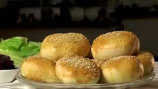 Ground Beef & Eggplant filled Buns