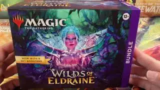 Wilds Of Eldraine Bundle Box Full Opening Magic The Gathering Unboxing MTG WOE Anything New?