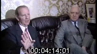 визит Джеймса Бейкера в квартире Э. Шеварднадзе в Москве. 1991. შევარდნაძე და ბეიკერი