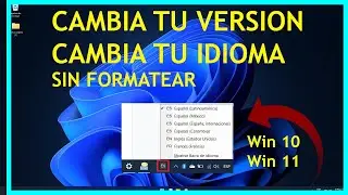 Cambiar idioma y versión Windows 10 Windows 11 Home Single Language |  Idioma Windows 10 Windows 11