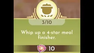Whip up a 4-star meal finisher - Disney Dreamlight Valley
