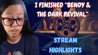 I ACTUALLY FINISHED THIS GAME || Bendy & The Dark Revival (Stream Highlight Part 3)